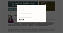 Desktop Screenshot of lasextherapist.com